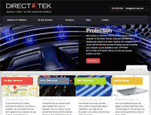 Tablet Screenshot of direct-tek.com